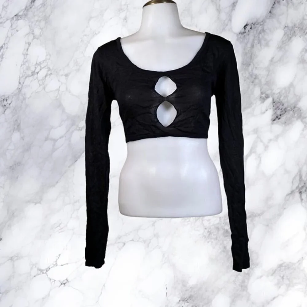 Superdown Jasmina Knit Top - Black